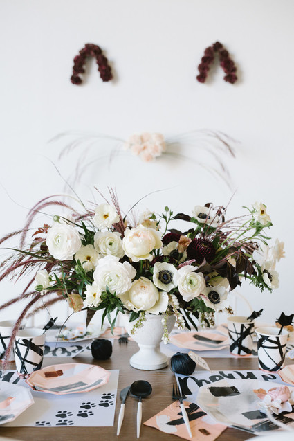 A modern kitty cat party for National Cat Day Inspiration