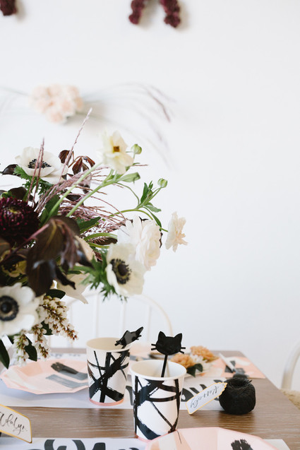 A modern kitty cat party for National Cat Day Inspiration