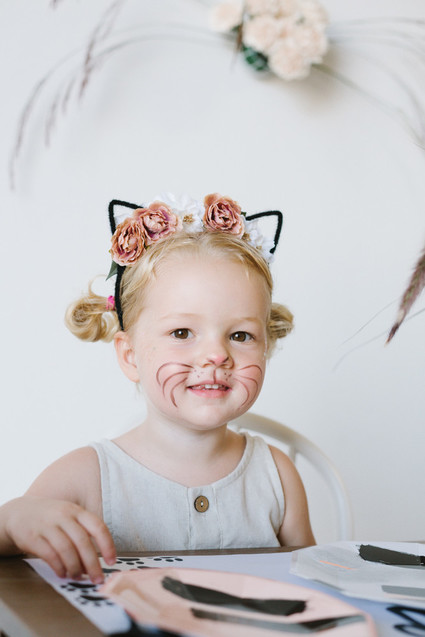 A modern kitty cat party for National Cat Day Inspiration