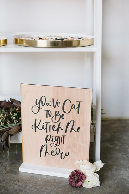 A modern kitty cat party for National Cat Day Inspiration