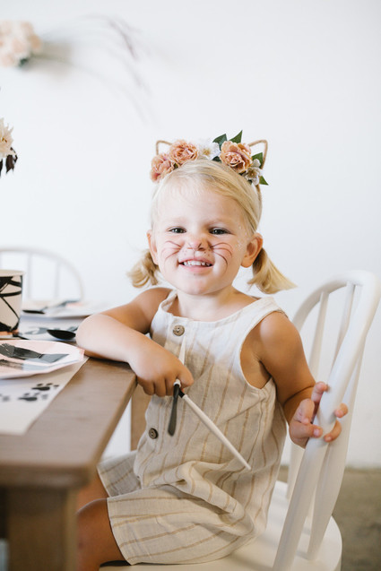 A modern kitty cat party for National Cat Day Inspiration