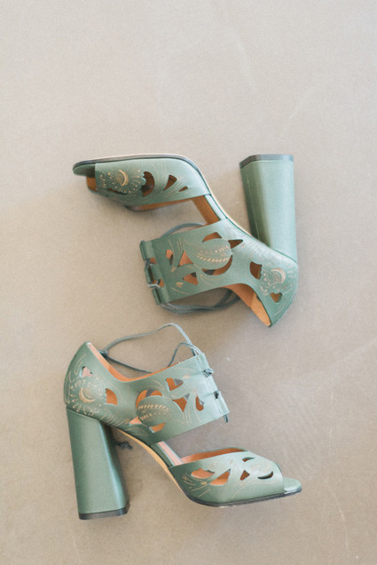 Intimate vow renewal with the couple's children in Portugal