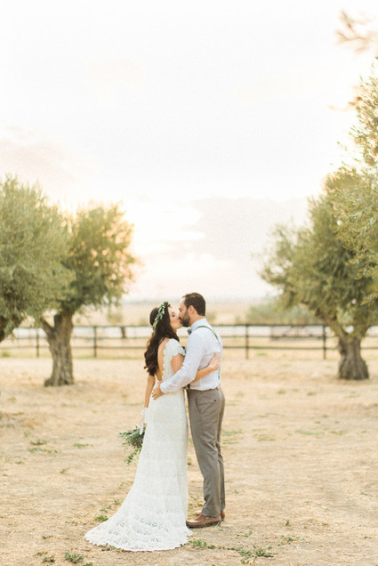 Intimate vow renewal with the couple's children in Portugal