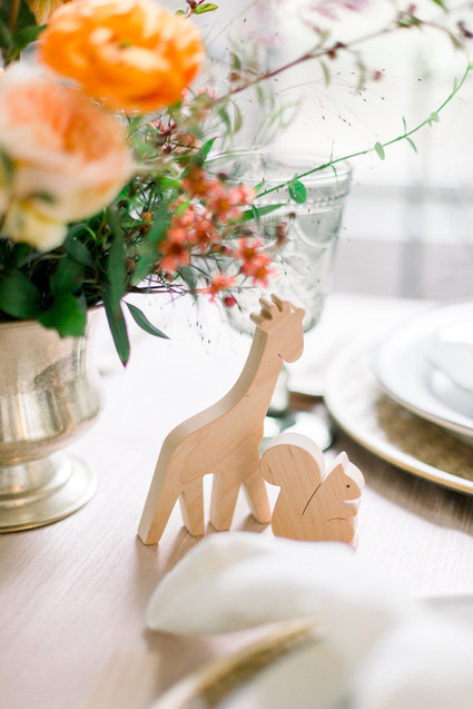 Summer to fall floral baby shower