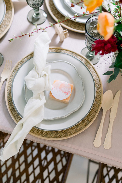 Summer to fall floral baby shower