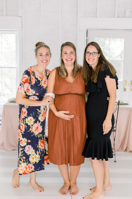 Summer to fall floral baby shower