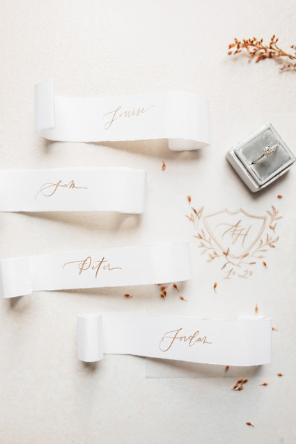 light fall wedding invitations