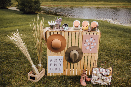 Modern prairie girl birthday party