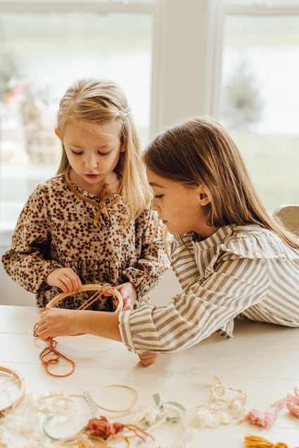 Modern prairie girl birthday party