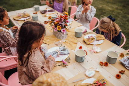Modern prairie girl birthday party