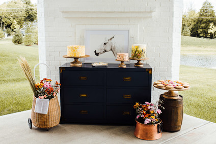 Modern prairie girl birthday party