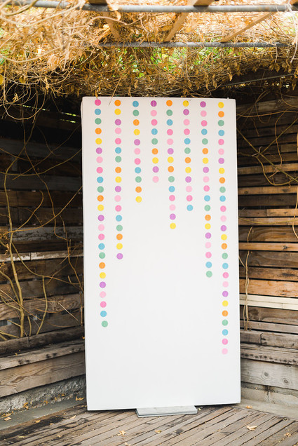 Ultra colorful modern Bat Mitzvah Inspiration