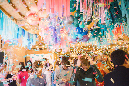 Ultra colorful modern Bat Mitzvah