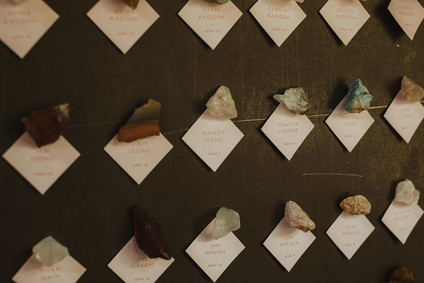 crystal escort cards