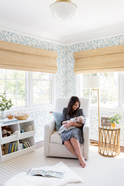 Sophisticated boy's nursery from Lulu & Georgia founder Sara Sugarman Brenner