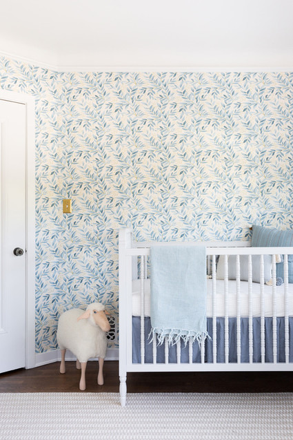 Sophisticated boy's nursery from Lulu & Georgia founder Sara Sugarman Brenner Inspiration