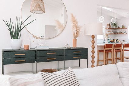 beachy home interior