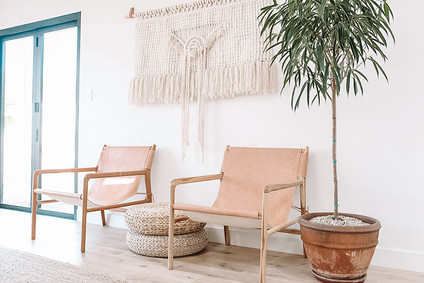 beachy home interior