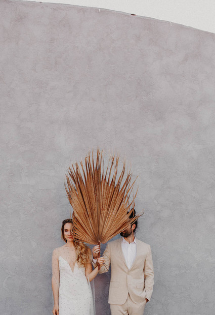 Indie boho city wedding at The Sandbox in San Diego Inspiration