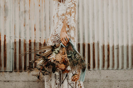 Indie boho city wedding at The Sandbox in San Diego