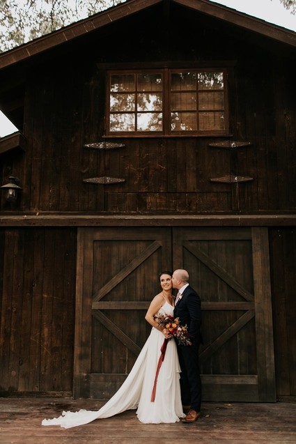 The most perfect fall wedding in apple country at Sacred Mountain in Julian, CA