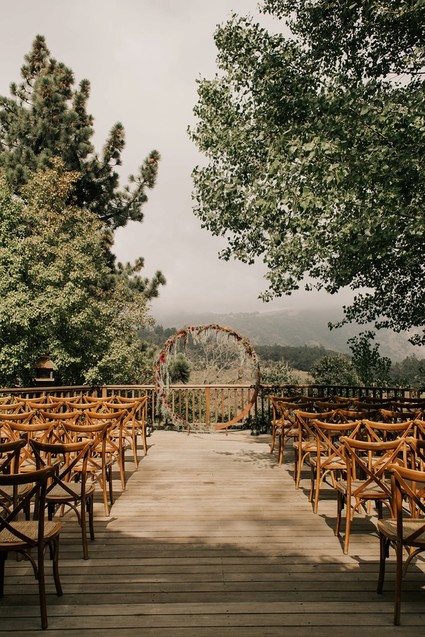 The most perfect fall wedding in apple country at Sacred Mountain in Julian, CA