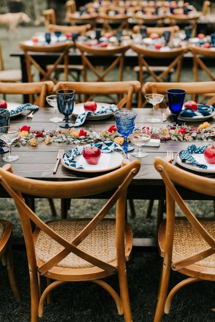 The most perfect fall wedding in apple country at Sacred Mountain in Julian, CA