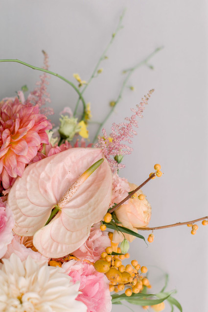 Modern foodie wedding at the Fig House