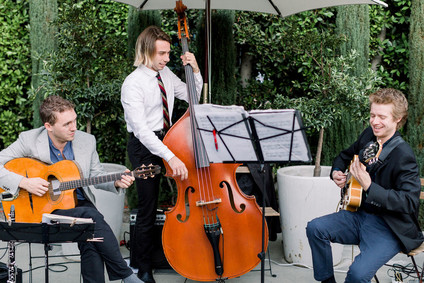 Modern foodie wedding at the Fig House