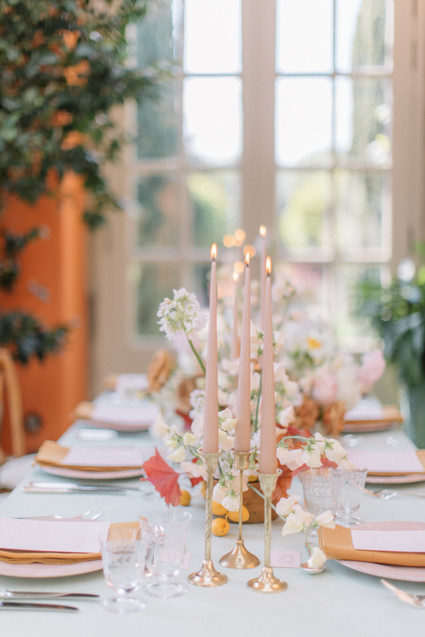 Modern stylish fairytale wedding in a dramatic English garden