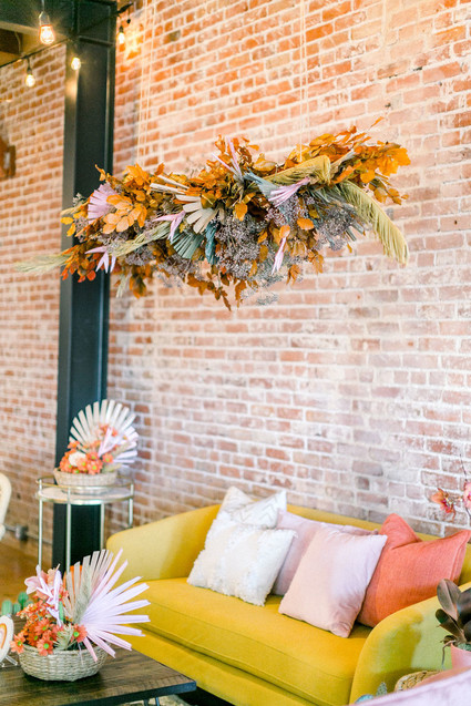 A rainbow Friendsgiving-inspired baby shower Inspiration