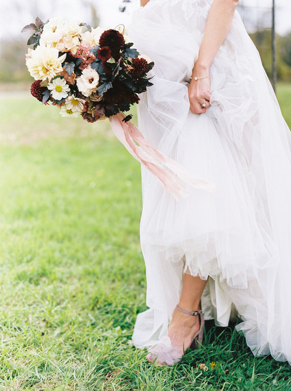 Amazing winter wedding fashion and bridal party style