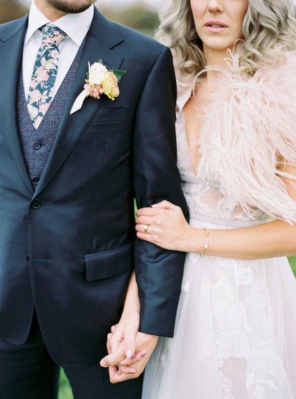 Amazing winter wedding fashion and bridal party style
