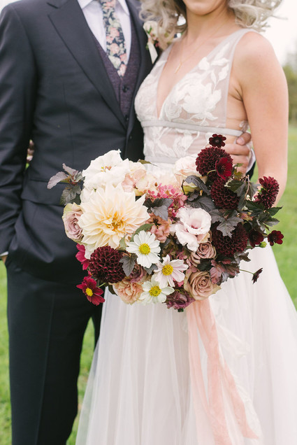 Amazing winter wedding fashion and bridal party style