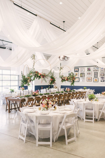 White cider house fall wedding