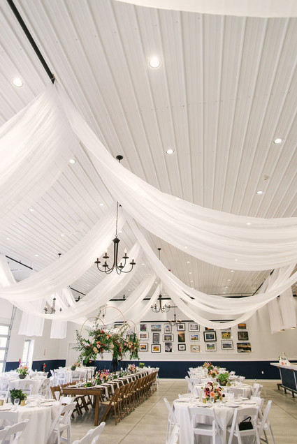 White cider house fall wedding