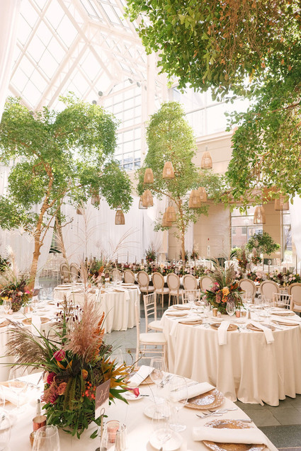 Ultra elegant, festive wedding at The Wintergarden in Rochester, NY