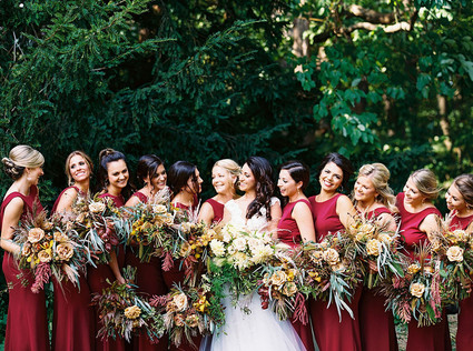 Ultra elegant, festive wedding at The Wintergarden in Rochester, NY