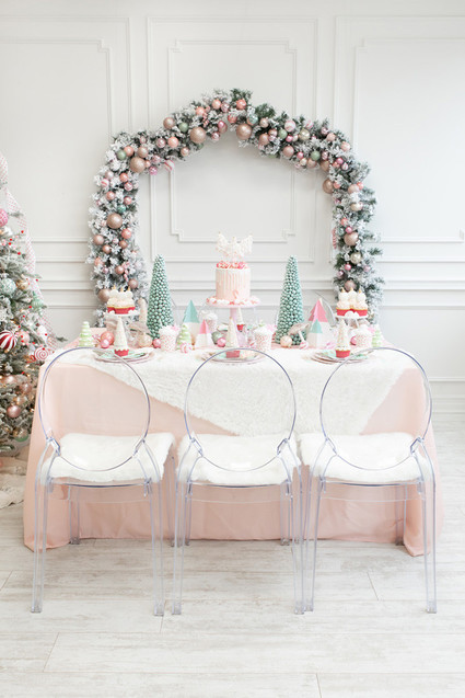 Winter Wonderland kids Christmas party Inspiration