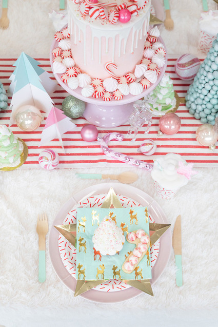 Winter Wonderland kids Christmas party Inspiration