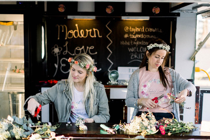 DIY floral crowns