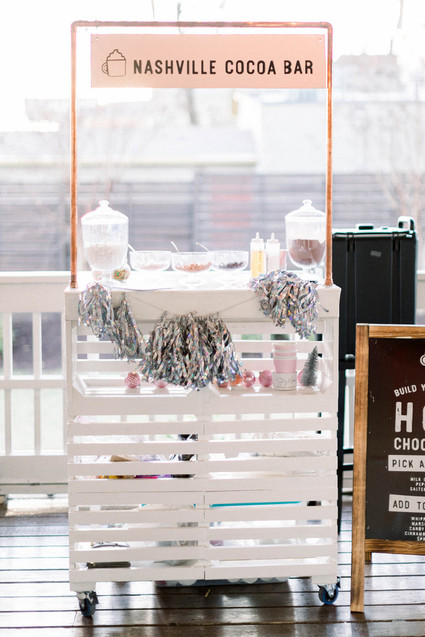 Hot chocolate bar