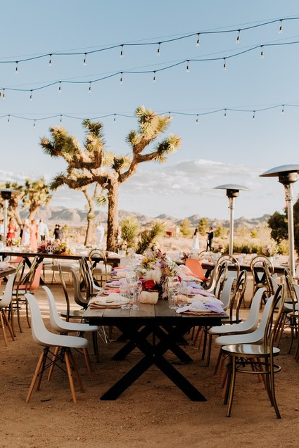 Ultra chic Joshua Tree wedding at Rimrock Ranch on 100 Layer Cake