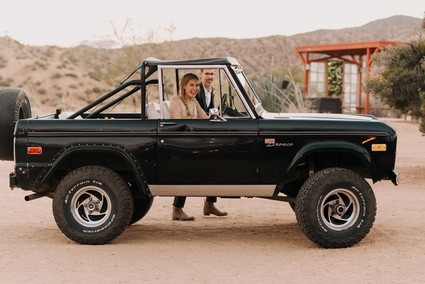 Ultra chic Joshua Tree wedding at Rimrock Ranch on 100 Layer Cake