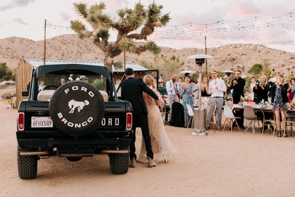 Ultra chic Joshua Tree wedding at Rimrock Ranch on 100 Layer Cake