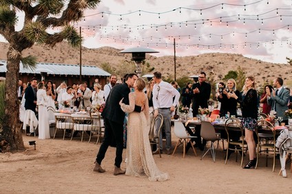 Ultra chic Joshua Tree wedding at Rimrock Ranch on 100 Layer Cake