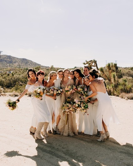 Ultra chic Joshua Tree wedding at Rimrock Ranch on 100 Layer Cake