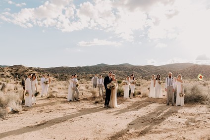 Ultra chic Joshua Tree wedding at Rimrock Ranch on 100 Layer Cake