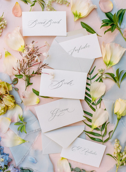 Pastel California wedding with the most thoughtful, stunning details