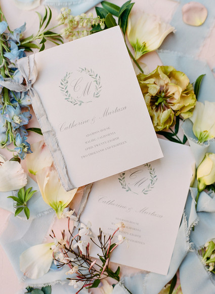Pastel California wedding with the most thoughtful, stunning details